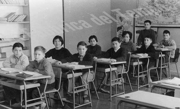 Lana, 1960: classe 5 delle scuole elementari 